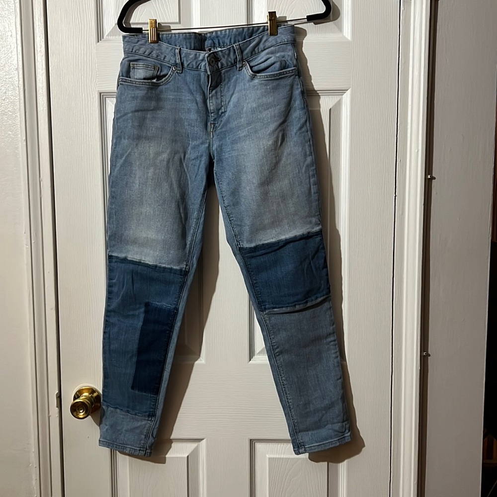 H&M patch jeans